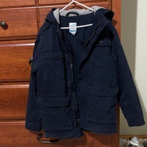 Old Navy Kids Navy Blue Hooded Jacket